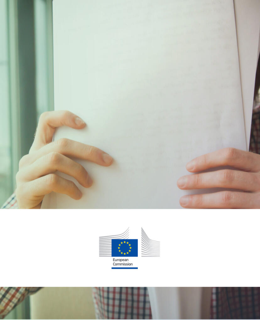 Person holding a pile of papers. A white banner with the European Commission logo is placed over the image, this reflects that this policy monitor item is about an administrative decision in the European Union. 

Persoon houdt een stapel papieren vast. Een witte banner met de vlag van de Europese Commissie is over het beeld geplaatst, dit geeft aan dat dit beleidsmonitor item over een administratieve beslissing in de Europese Unie gaat.