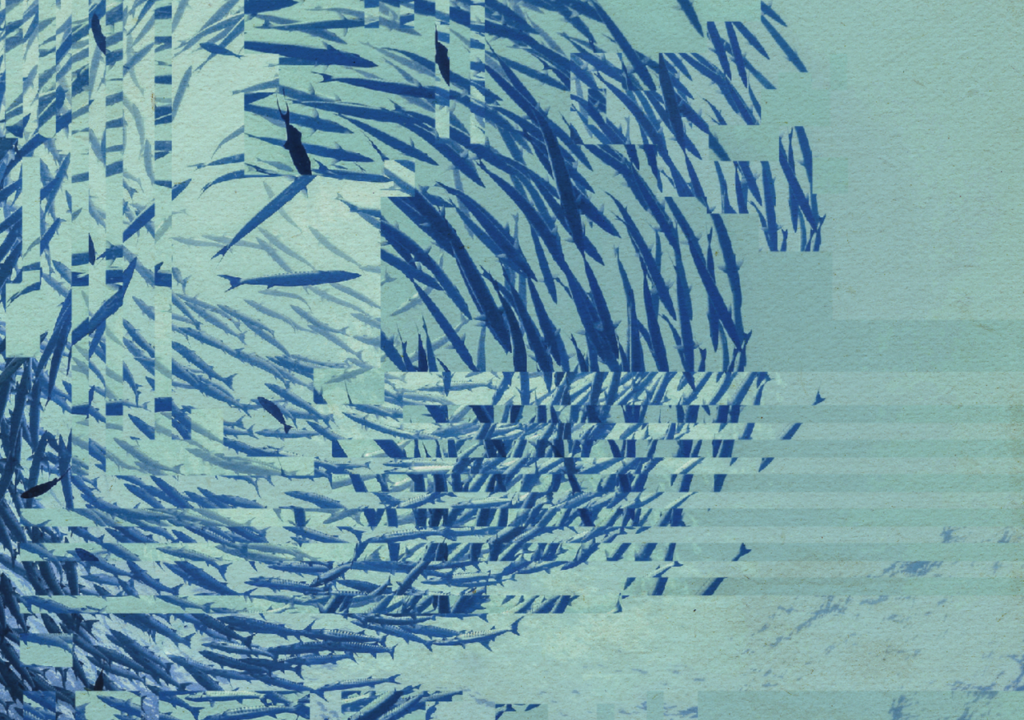 Lone Thomasky Bits Bäume Distorted Fish School 1280x1806