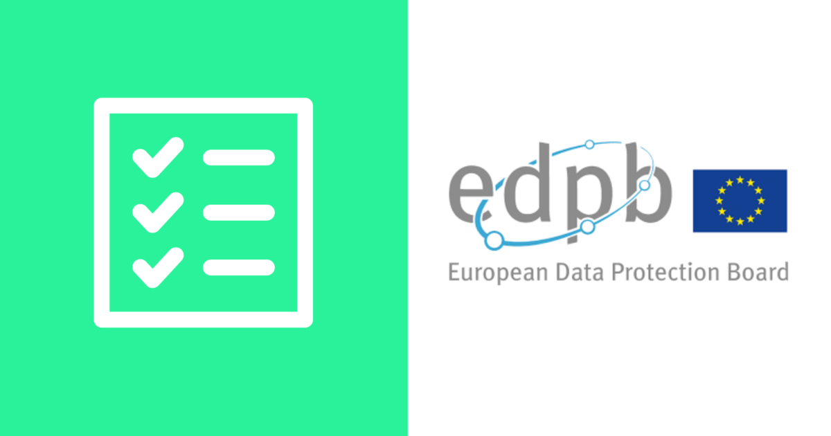 Kenniscentrum Data & Maatschappij – European Data Protection Board ...