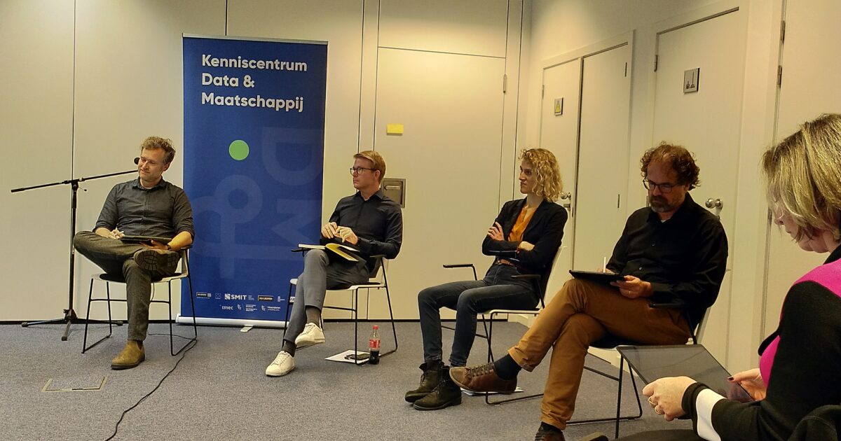 Kenniscentrum Data Maatschappij Verslag Data Date Privacy In Smart