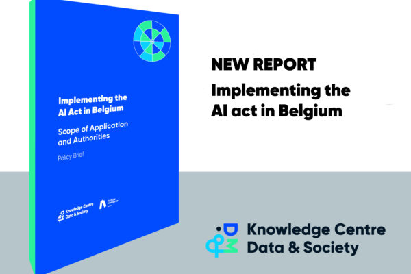 Beleidsnota: Implementatie van de AI Act in België - Toepassingsgebied en Autoriteiten