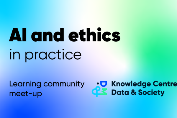 Learning Community meet-up 'AI and ethics in practice' during the Flanders AI Forum